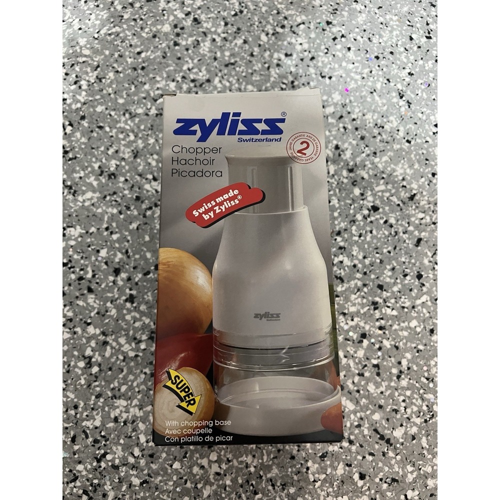 Zyliss Switzerland Manual Food Chopper, Super 80! New!